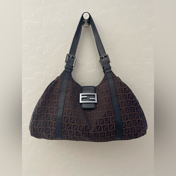 Fendi Brown and Black Women's Bag - Picture 1 of 17